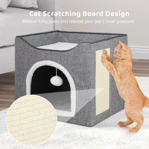 Three dimensional cat house - three,