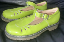 GIRLS SIZE UK 1 EUR 33 LIME GREEN PATENT MARY JANES NEW NEVER WORN PETASIL