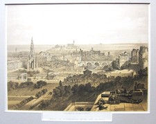 c1855 Edinburgh View from