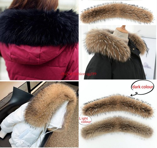 100 real fur - real, collar