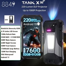 8849 Tank X 5G Projector Phone