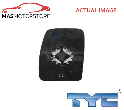 Rear view mirror glass - view, lhd