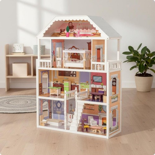 Wooden doll house furniture - wooden,