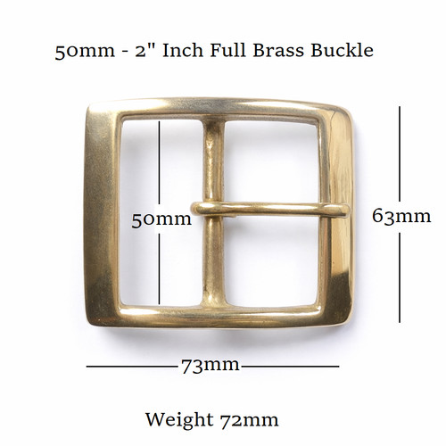 Rectangular brass belt - rectangular,