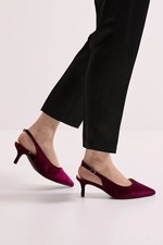 Dorothy Perkins Dark Red Court