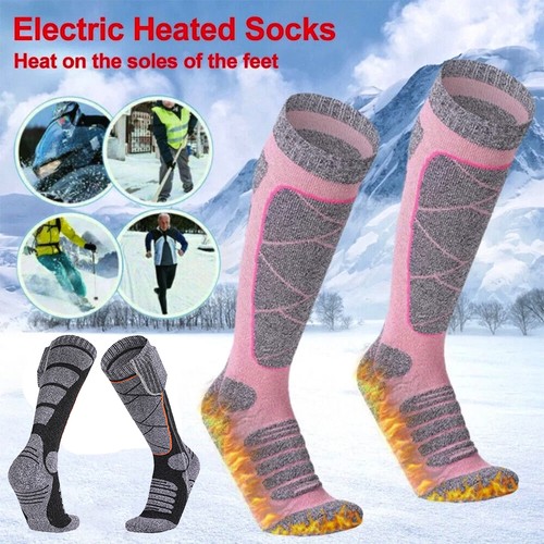 Pair electric heated socks - electric,