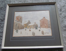 Framed Watercolour Sketch 