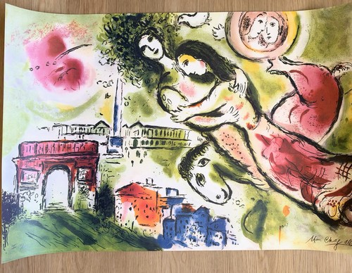 Marc chagall romeo juliet - chagall, &