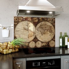 Glass Splashback Kitchen Tile