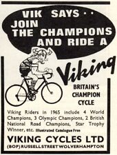 Vintage Viking Cycles Advert -