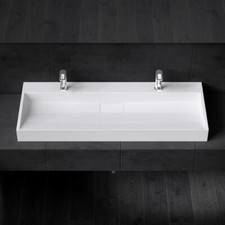 Durovin Bathroom Basin Bowl Sink Stone Resin Wall Hung Counter top Full Range