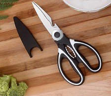 Heavy Duty Stainless Steel Multi-purpose Kitchen Scissors cut chicken small bone