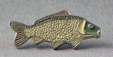 COMMON CARP FISH ENAMEL PIN