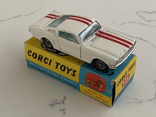 Corgi 325 ford mustang spoked - mustang,,
