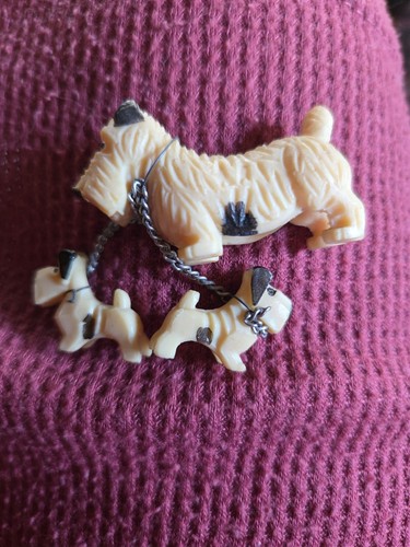 Vintage miniature scottie - vintage,