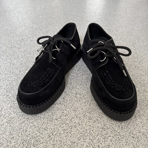 Steel ground shoes black - steel, suede