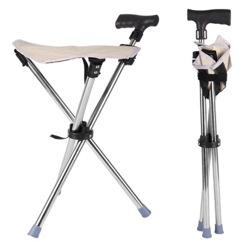 Folding portable walking stick - walking,