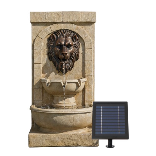 Gardenwize lion head solar - gardenwize,