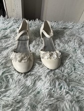 Bridal  Girls White Shoes