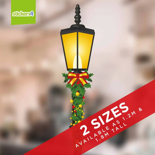 Victorian street lamp window - victorian,