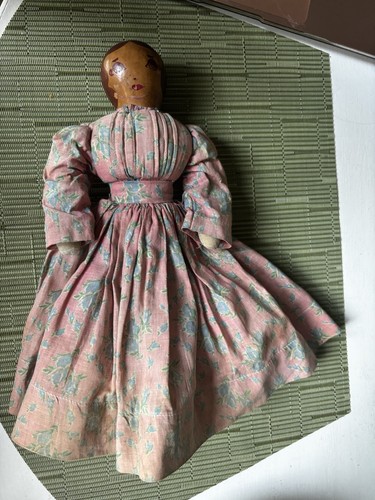 Antique art wooden - art, head