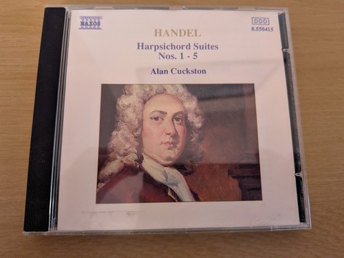 Handel harpsichord suites - handel,