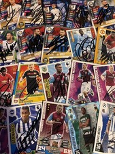 match attax, Shoot Out And Other Signed Cards.20
