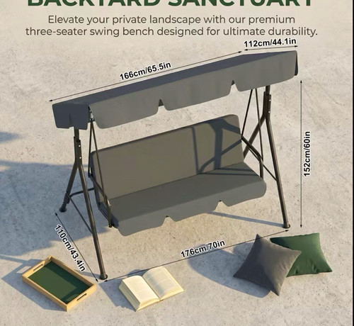 Backyard sanctuary seater - backyard,
