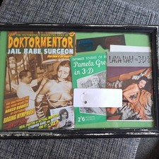 Doktormentor,Pamela Green, Laya Raki 3d Vintage Framed Art Rare And Collectable