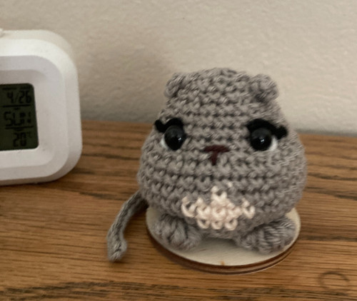 Handmade crochet mini kitten - crochet,