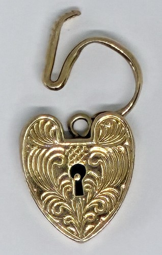 Vintage 9ct gold - gold, heart