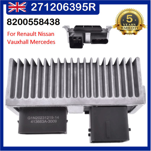 Glow plug relay - plug, for