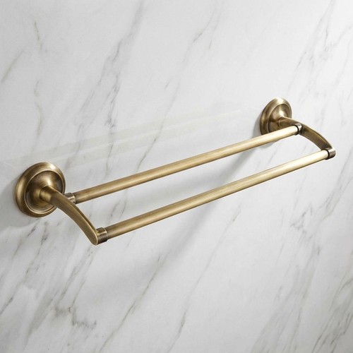 Double towel rail rack bar - rail,