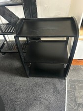 brown beauty trolly on wheels