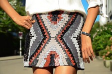 ZARA Multi Aztec BEADED
