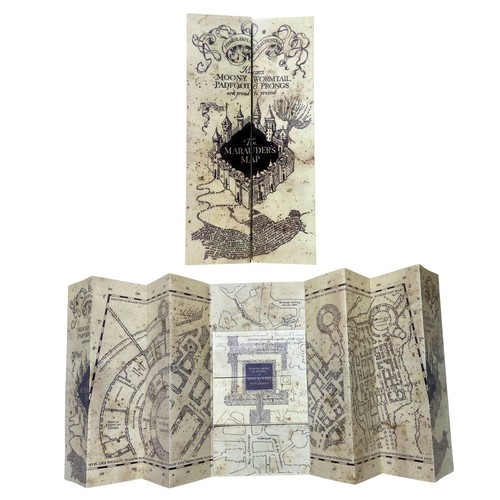 Harry potter marauders - harry, map