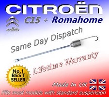 Citroen Romahome & C15 Load