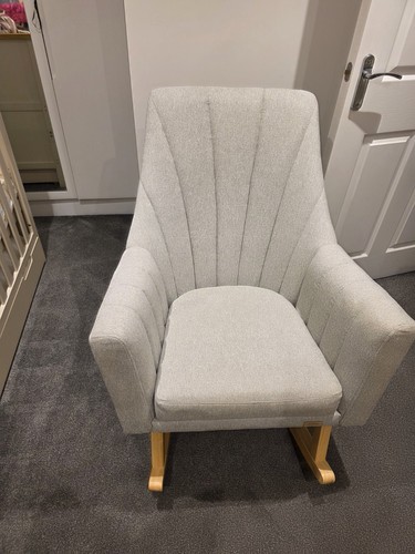 Rocking chair with foot stool - rocking,