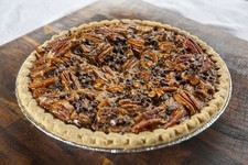 HOMEMADE chocolate pecan Pies