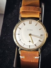 Solid 14 CT Gold Watch Men