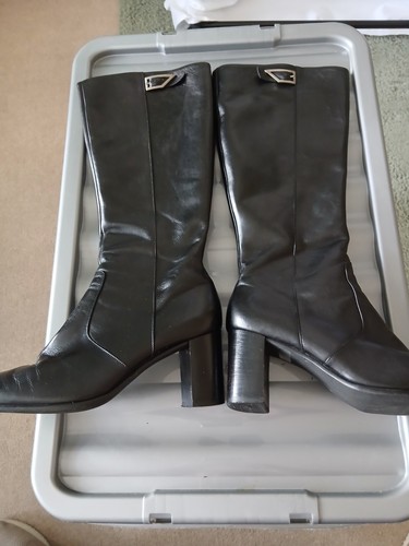 Peter kaiser black leather - peter,