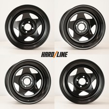 4x 15" x 8 steel wheels fit 89-97 Mazda  Eunos Hardline TYPE-5 4x100 ET0
