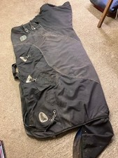 Masta Dynamix 6'6 heavyweight waterproof winter turnout horse rug black  (used)