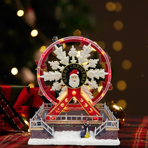 Lighted ferris wheel figurine - lighted,