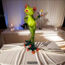 Large, Red-Eyed Frog gornament