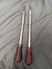 2x Stanley 131B Yankee Pump Action Screwdriver Vintage With 1 Pozi  Bit