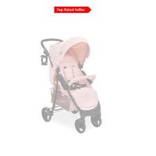 Lightweight MB30 Pushchair 0 to 22kg with Cup Holder & Rain Cover – Pink Leopard