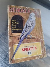 Vintage Budgerigar Pet Manual