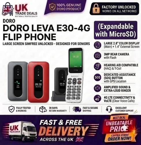 Doro leva e30 flip - leva,