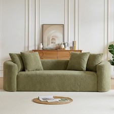 93" Curved Cloud Couch Deep